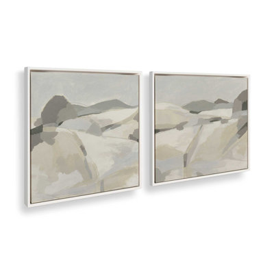 Ensemble de 2 couches de paysage discret
