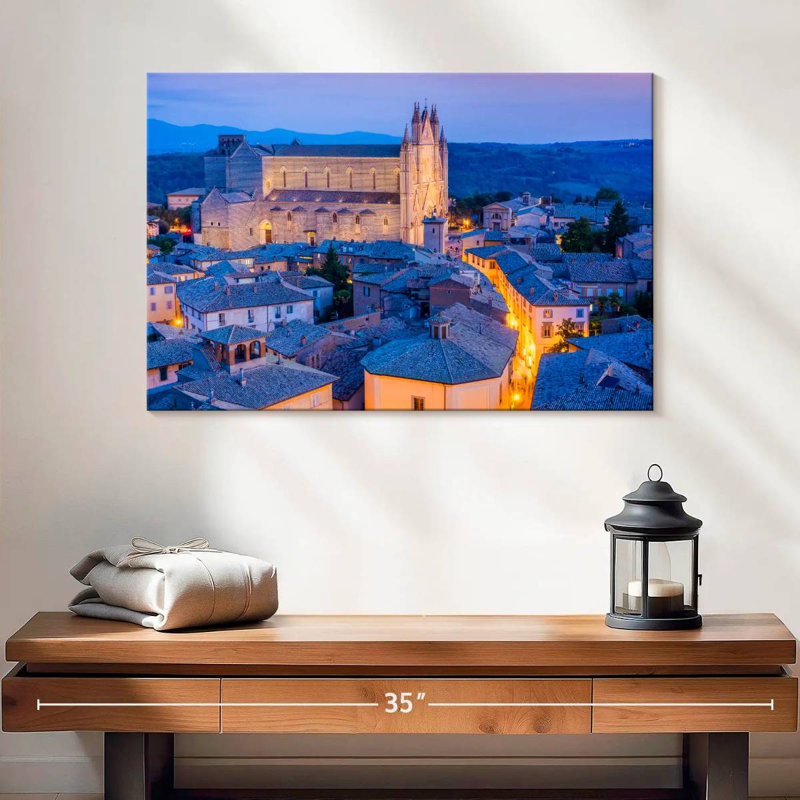 Orvieto Blue Hour, H 16 po x l 24 po
