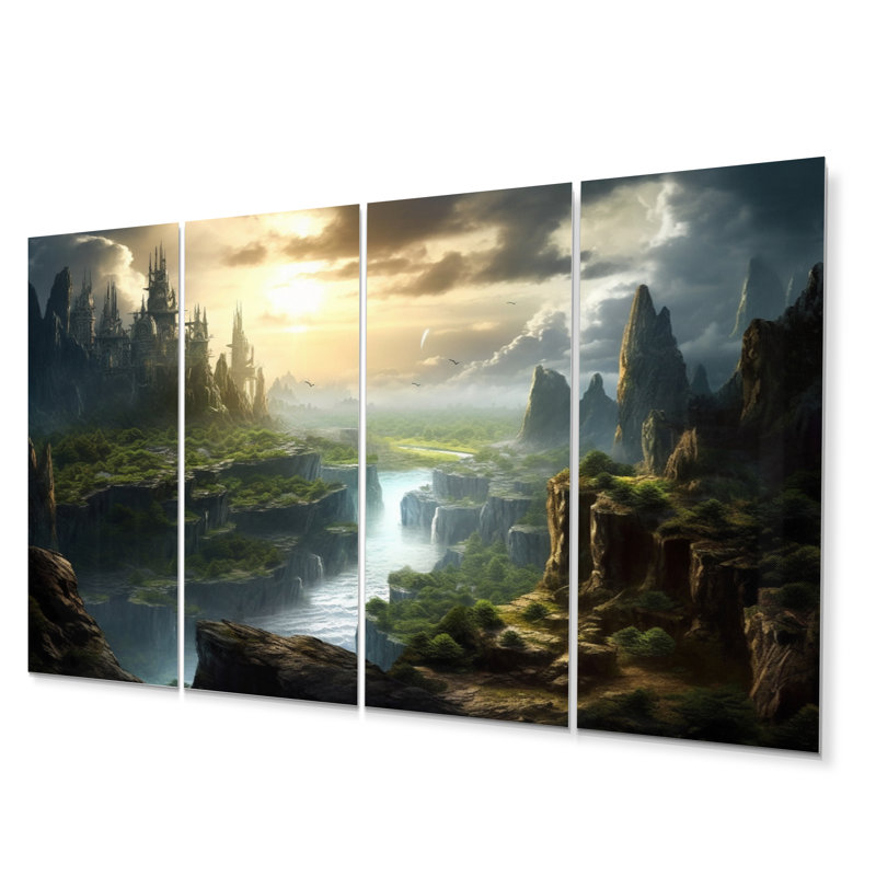 Buildings & Architecture Wall Decor on Metal