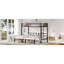 Cadre de lit moderne pour lit simple superposé simple sur 3 lits simples