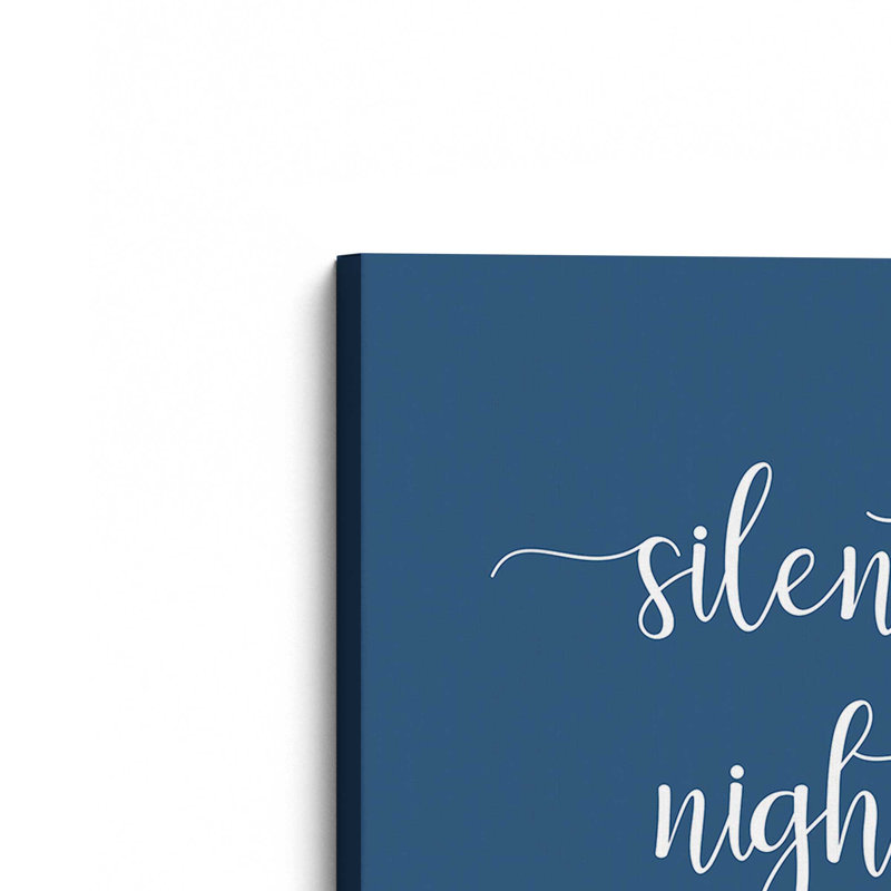 Midnight Hallelujah Set of 4 Canvas Prints, 18" H x 48" W, Stretched Canvas, Wrapped Canvas