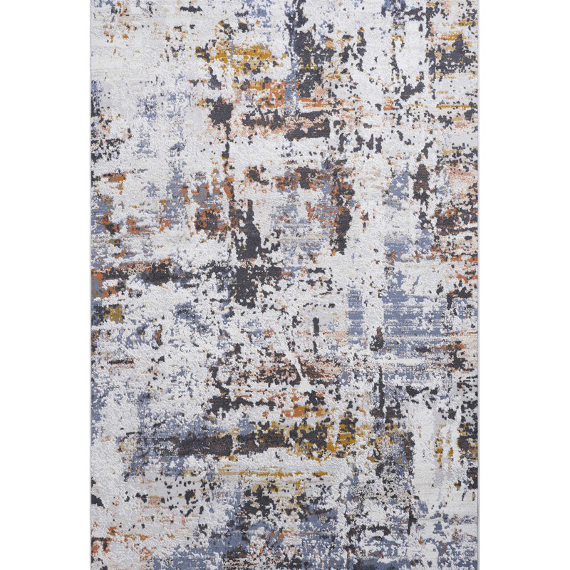 5x7 /navy Area Rug - Non-shedding, Stain , Improves Home Office, Bedroom, Living Room Ambiance And Style In For Room, Dining Ground Covering