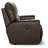  Cassian Leather Match Manual Reclining Loveseat