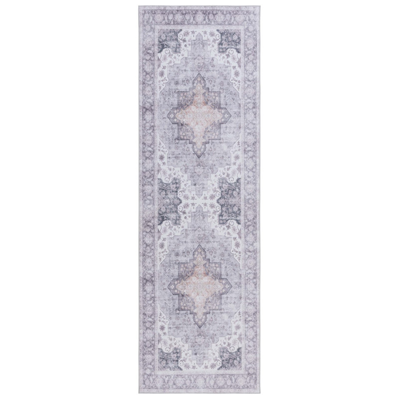 Maelina Performance Machine Washable Oriental Rug, Runner 2'6" x 8'