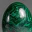 Genuine Polished Malachite Egg (1.5 Lbs)