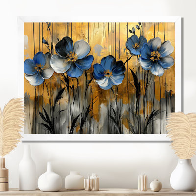 Monto - Floral Canvas Art Print