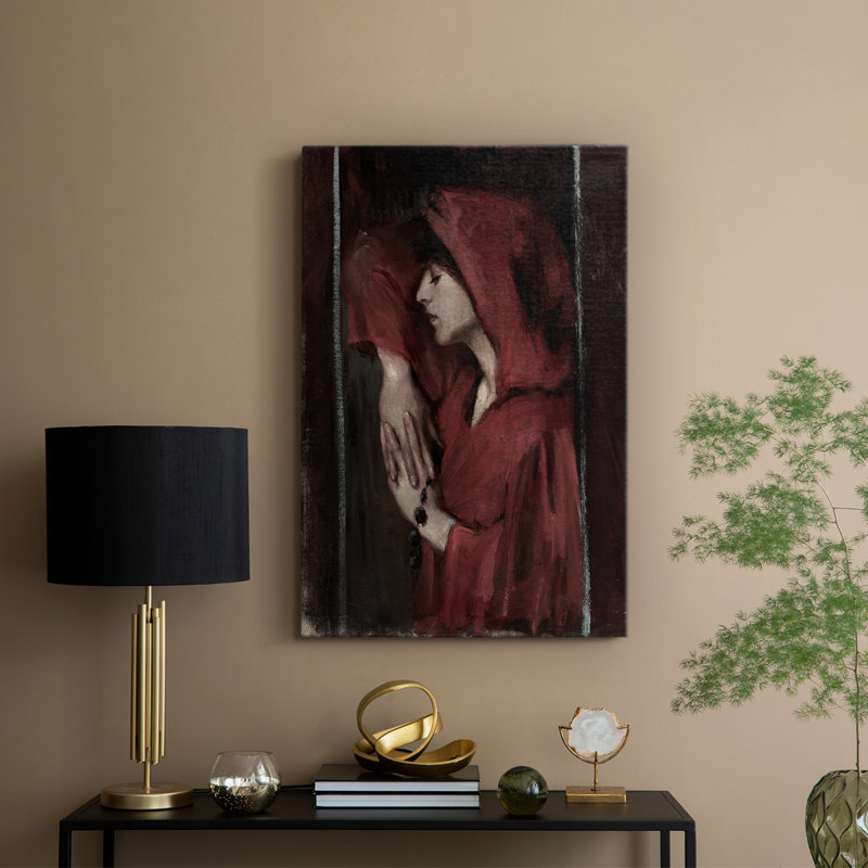 Impression de portrait rétro CXIX - galerie enveloppée Cavas, H 48 po x l 32 po