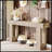 63 Inches Farmhouse Console Table – Extra Long Narrow Sofa Table, Rustic Wood Entryway Table For Hallways And Foyer, Grey Finish-746922830