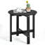 Table d'appoint ronde en polyéthylène haute densité (PEHD)-352886586-345569631