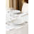 Domo White 11.1" Dinner Plate