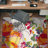 Florentia Floral Tufted Orange/Pink/Ivory Non-Slip Rubberback Area Rug-818180452