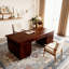 Devnew Solid Colour Machine Printed Area Rug-1582661348