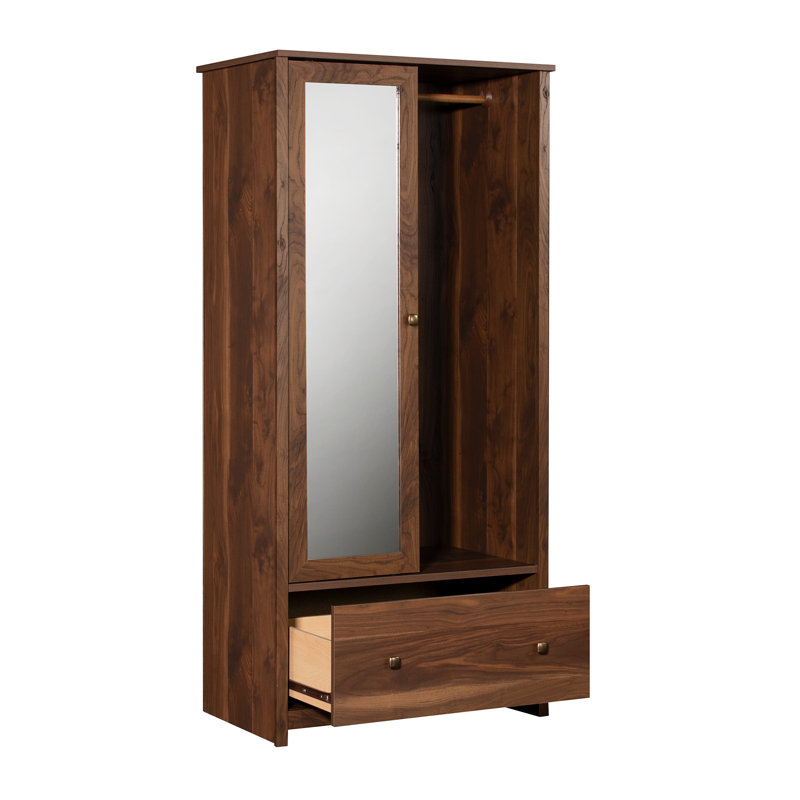Armoire-penderie Fravel Mango Sindoori, Grand noyer