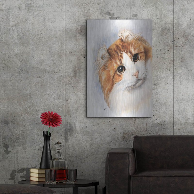 «American Curl 2» par Barbara Keith, H 36 po x l 24 po
