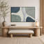 Art moderne sur toile encadrée en aluminium