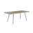Sheaffer 7-Piece Outdoor Patio Dining Set for 6 with Rectangular Glass Top Table & Cushioned Rope Chairs