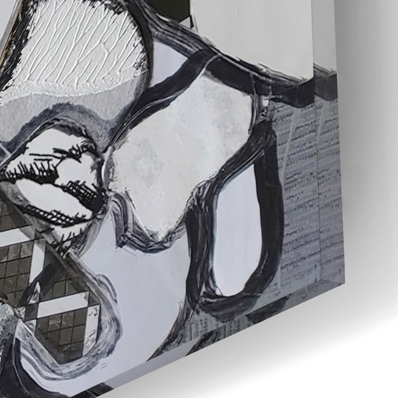 Licorice And Lemon Drops 2' by Coco Good Acrylic Glass Wall Art, 16" H x 12" W x 0.13" D