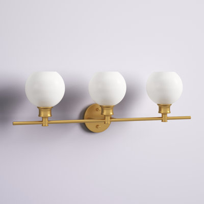 Éclairage pour meuble-lavabo en verre Drinkard