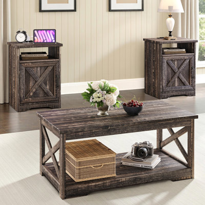 Chiara 2 Piece Coffee Table Set by Laurel Foundry Modern Farmhouse