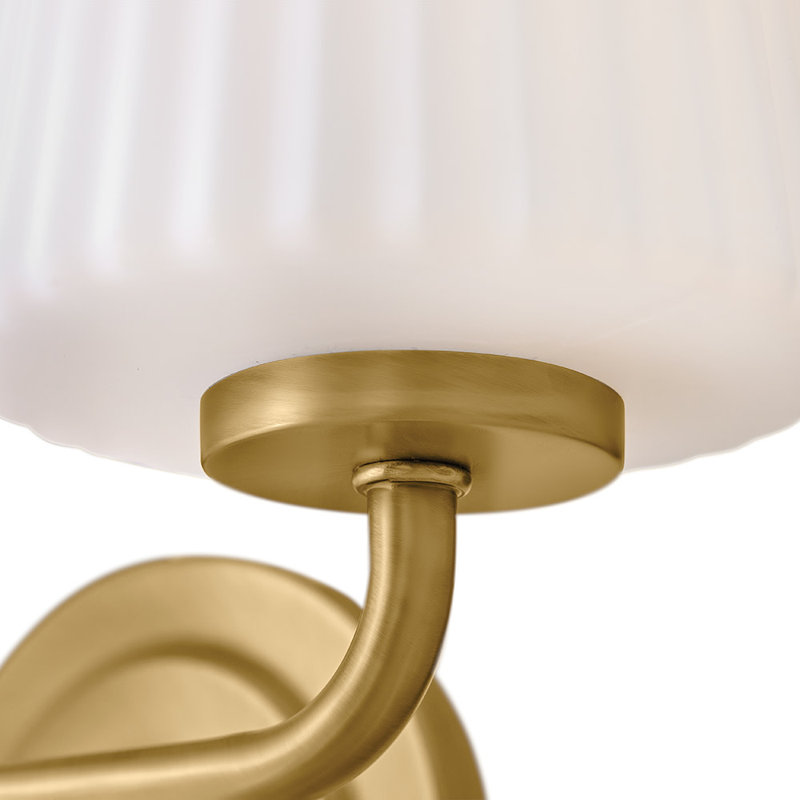 Hinkley Mckenna Small Two Light Vanity, Gold