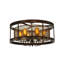 6 - Light Semi Flush Mount