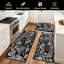 Tapis de cuisine lavable antidérapant l 24 po (ensemble de 3)-940372273