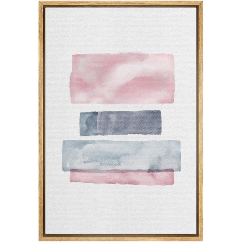 Blocs d'aquarelle brillants IDÉE4WALL WIN03, Brun, H 36 po x l 24 po x P 1,5 po