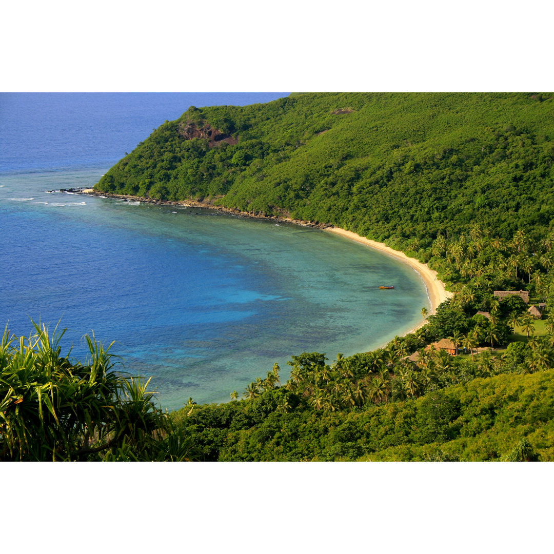 Bucht der Insel Botaira Strand