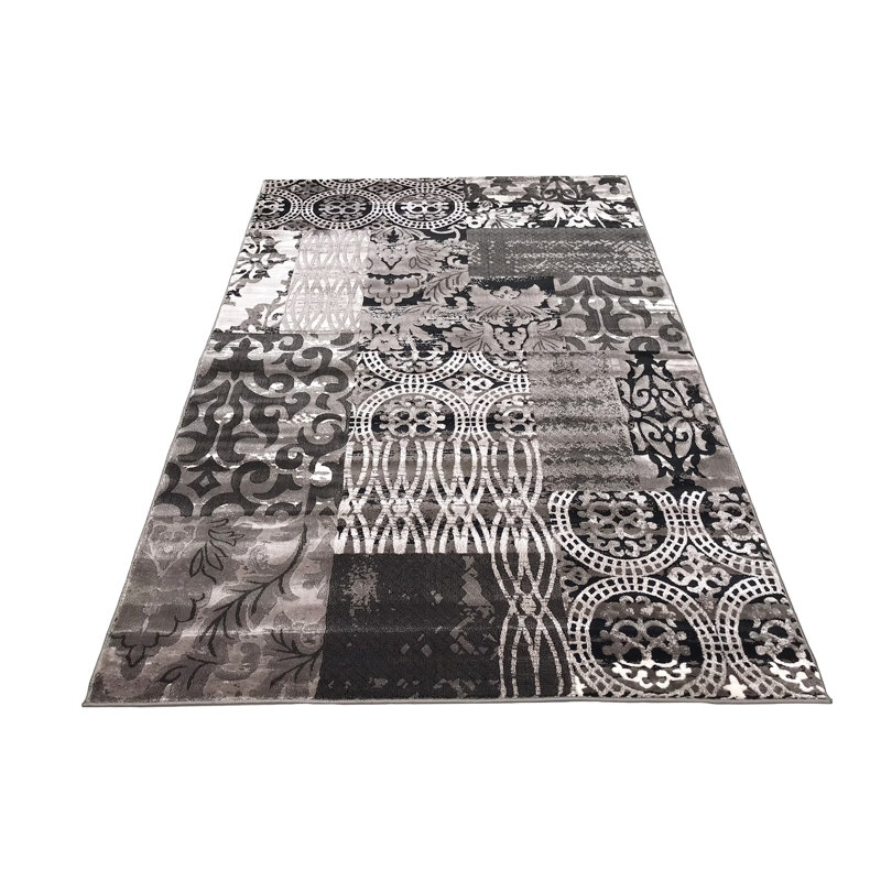 Abstract Indoor Rug, Rectangle 8' x 10'