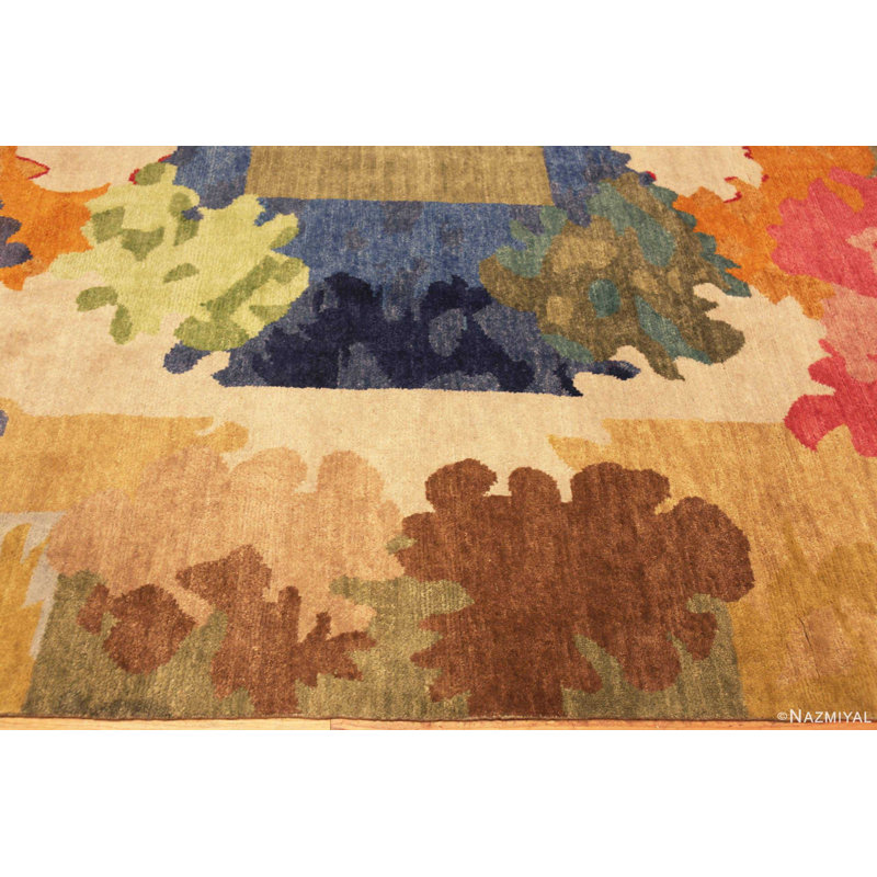 Tapis coloré de conception suédoise moderne