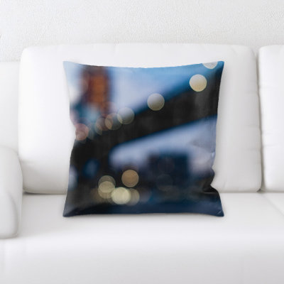 Coussin décoratif flou