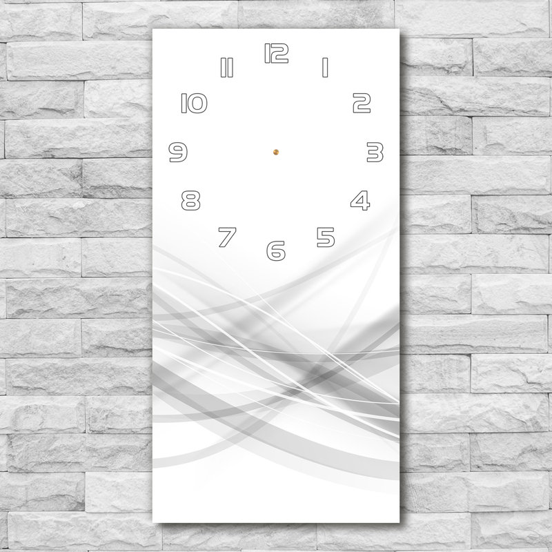 Jacquie Glass Wall Clock