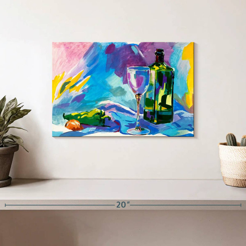 Yarlin Alcohol, 8" H x 12" W