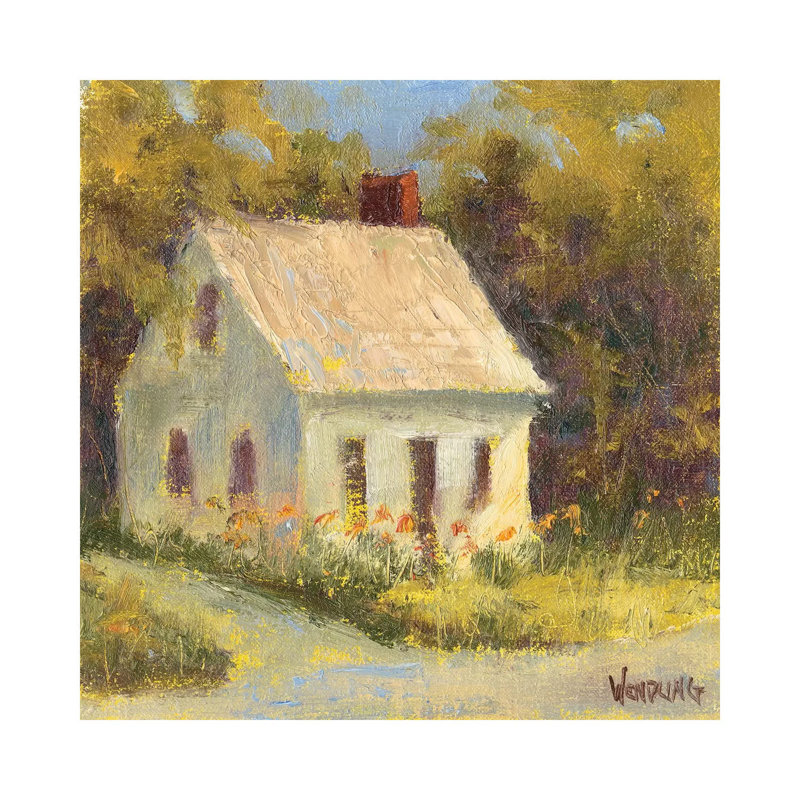 Sweet Cottage I by Marilyn Wendling - Wrapped Canvas Gallery-Wrapped Canvas Giclée, 30.48 cm H x 30.48 cm W