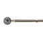 Abrahamson Antique Brass Stainless Steel Adjustable 160cm to 300cm 2cm Single Curtain Pole-931449653-931449650