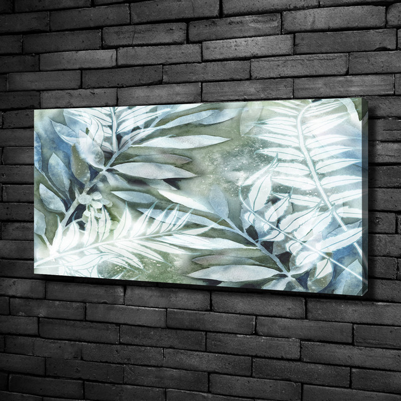 Leaves - No Frame Print on Canvas