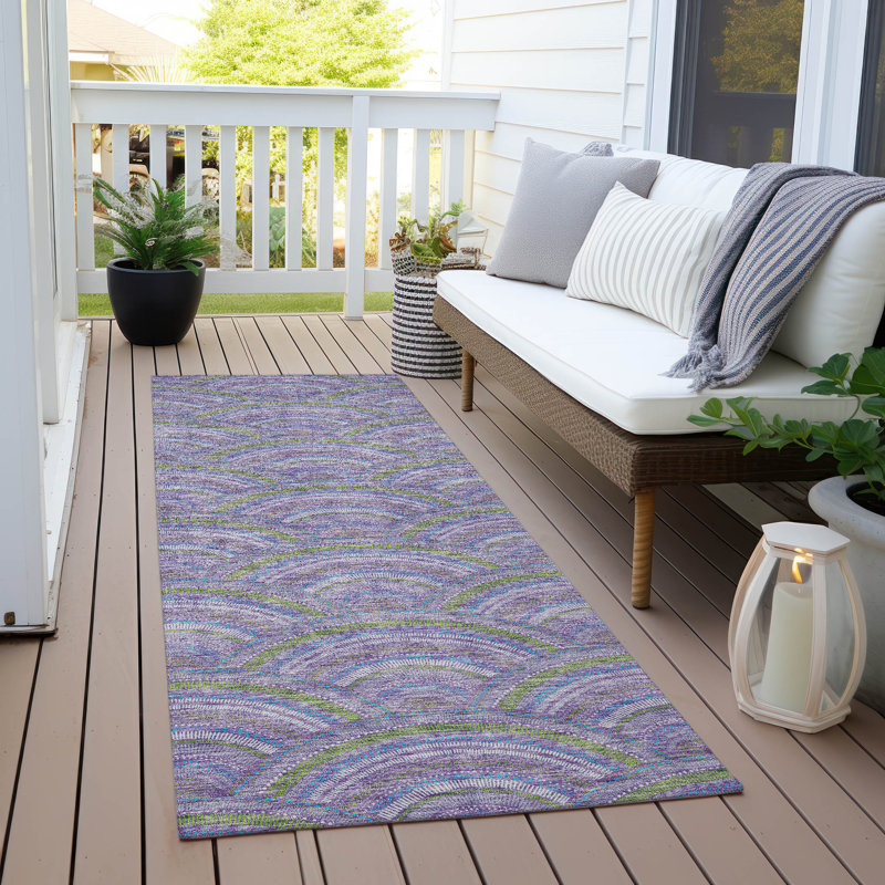 Tapis Chayden avec envers antidérapant, Tapis de couloir 2 pi 3 po x 7 pi 6 po