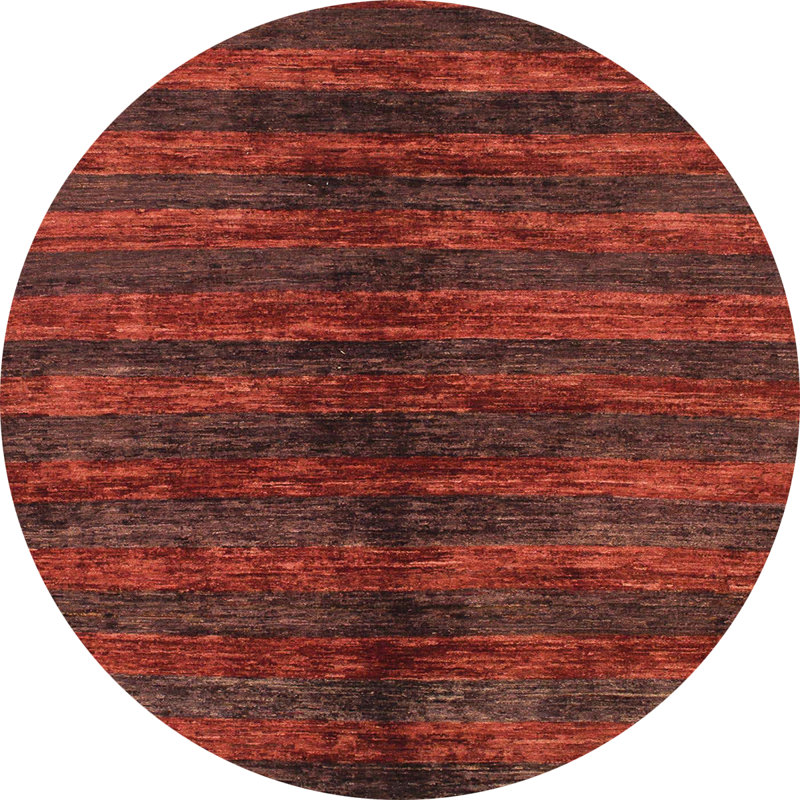 Abstract Indoor Rug, Round 5'