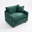 Canapé à une place avec nuage modulaire moderne avec dossier ergonomique et coussin double couche-1062749607
