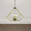Lustre géométrique unique à 5 lumières Buckeys-22804447