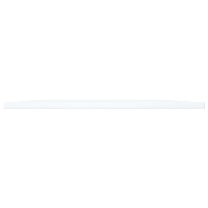 Bookshelf Boards 8 pcs Engineered Wood, (8 Shelves) 0.6" H x 31.5" W x 19.7" D, White