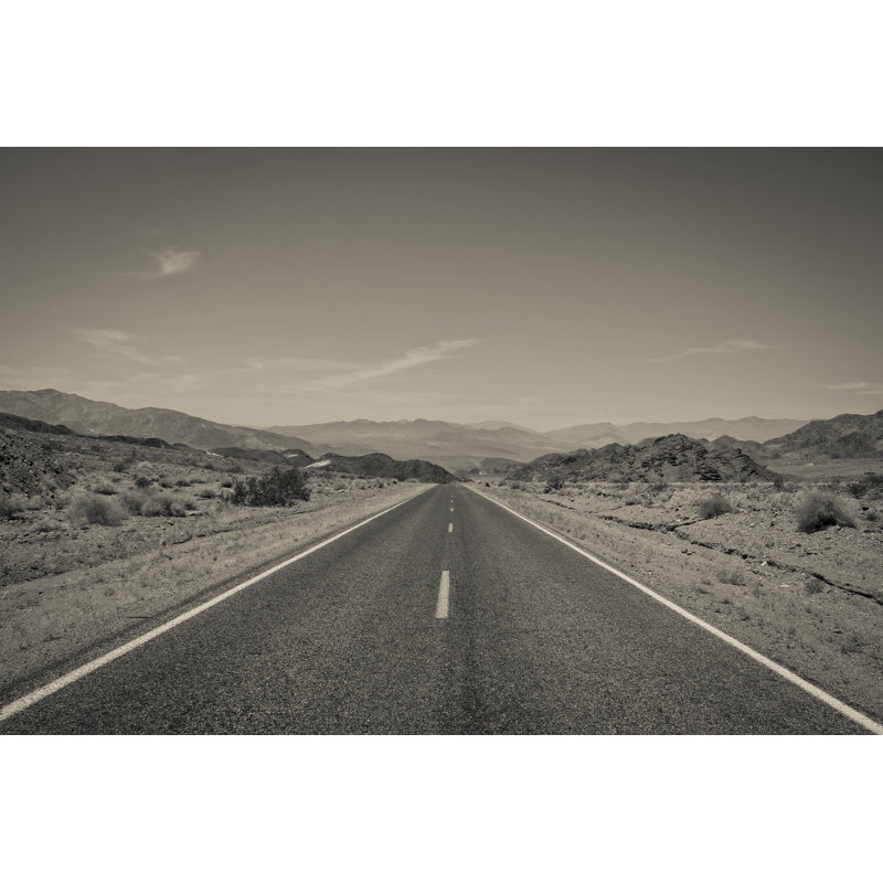 Usa Road - Photographie sur toile tendue, H 8 po x l 12 po