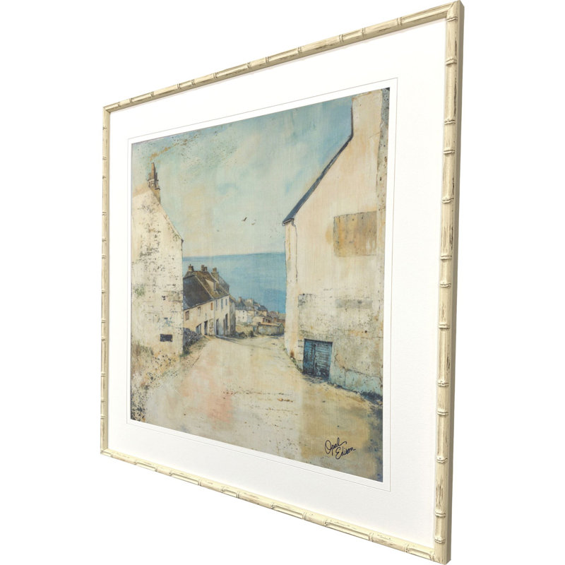 Town Walk Framed Art
