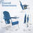Uniopolis Foldable Outdoor Adirondack Chair-1577997422