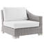 Fauteuil d'extérieur en rotin Conway-1612561095