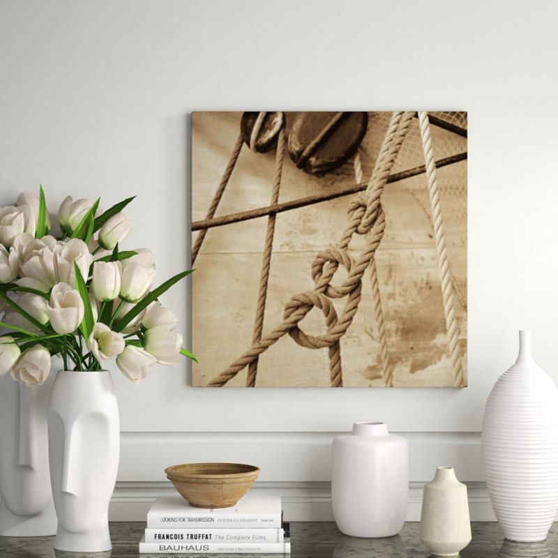 Nautical Aspect V Print by Michael Kahn, Matte, 24" H x 24" W x 1.5" D