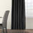 Avedon Rod Pocket Blackout Thermal Faux Silk Taffeta Single Curtain Panel-1563729273-1563729382