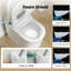 Toilettes bidet intelligentes modernes Casta Diva® pour toute la famille, capteur de zone complète pour la sécurité des enfants, protection en mousse, réservoir et pompe intégrés pour une chasse d'eau puissante, température 4 saisons, siège chauffant, fermeture ralentie