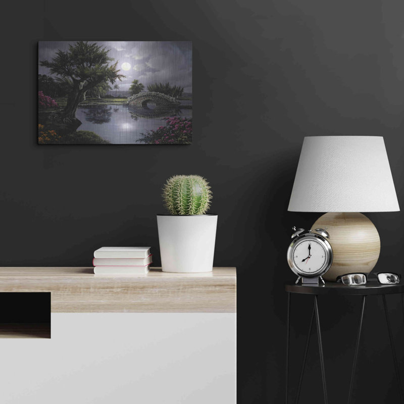 «Late Night Bridge» par Anthony Casay, H 16 po x l 24 po