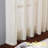 Beige Linen Textured Sheer Curtain – Semi-Voile Grommet Panel For Living Room, Bedroom, Or Patio-564876934-564876931